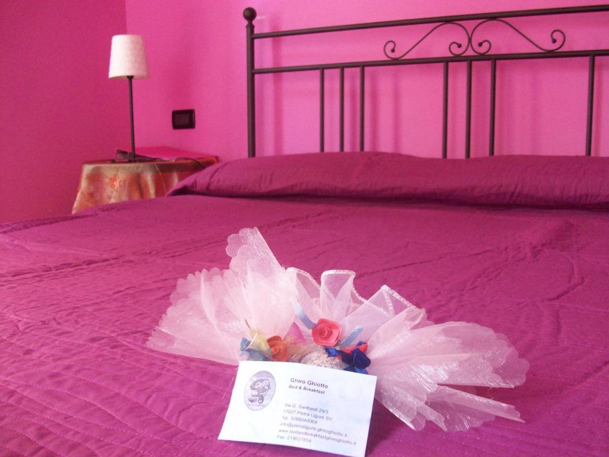Ghiro Ghiotto Bed and Breakfast Pietra Ligure Eksteriør billede